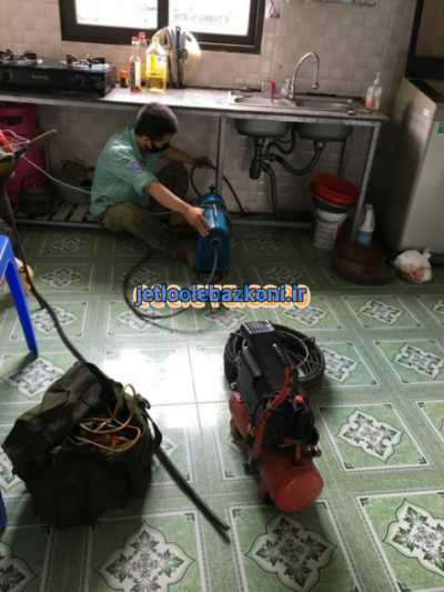 چاه بازکنی حسین آباد شبانه روزی