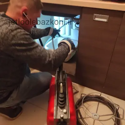 لوله بازکنی در شهرک محلاتی تهران بدون کوچکترین کثیفکاری