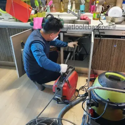 رفع گرفتگی لوله در صادقیه تهران با ارائه فاکتور به مشتری