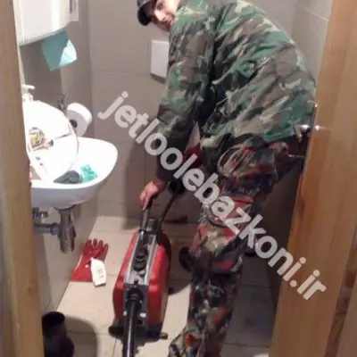 بازکردن لوله در حصیرآباد اهواز با رعایت پروتکل های بهداشتی