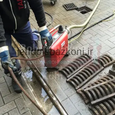 بازکردن لوله در جمالزاده تهران بدون کوچکترین کثیفکاری