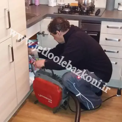 لوله بازکنی در آسیه آباد اهواز با رعایت پروتکل های بهداشتی