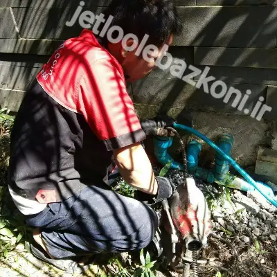 بازکردن لوله در زیتون کارمندی اهواز با رعایت پروتکل های بهداشتی