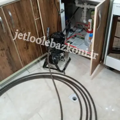 بازکردن لوله در امامزاده عبدالله تهران